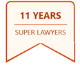 11 years | Super Lawyers